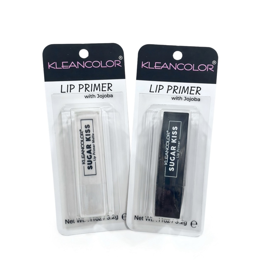 KLEANCOLOR Sugar Kiss Lip Primer with Jojoba Set of 2 NIP